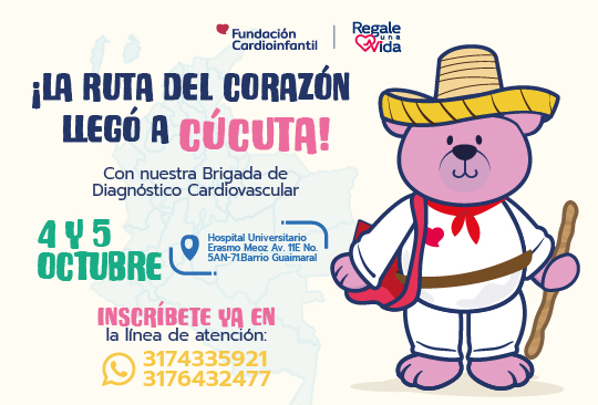 ¡La ruta del corazón llegó a Cúcuta!