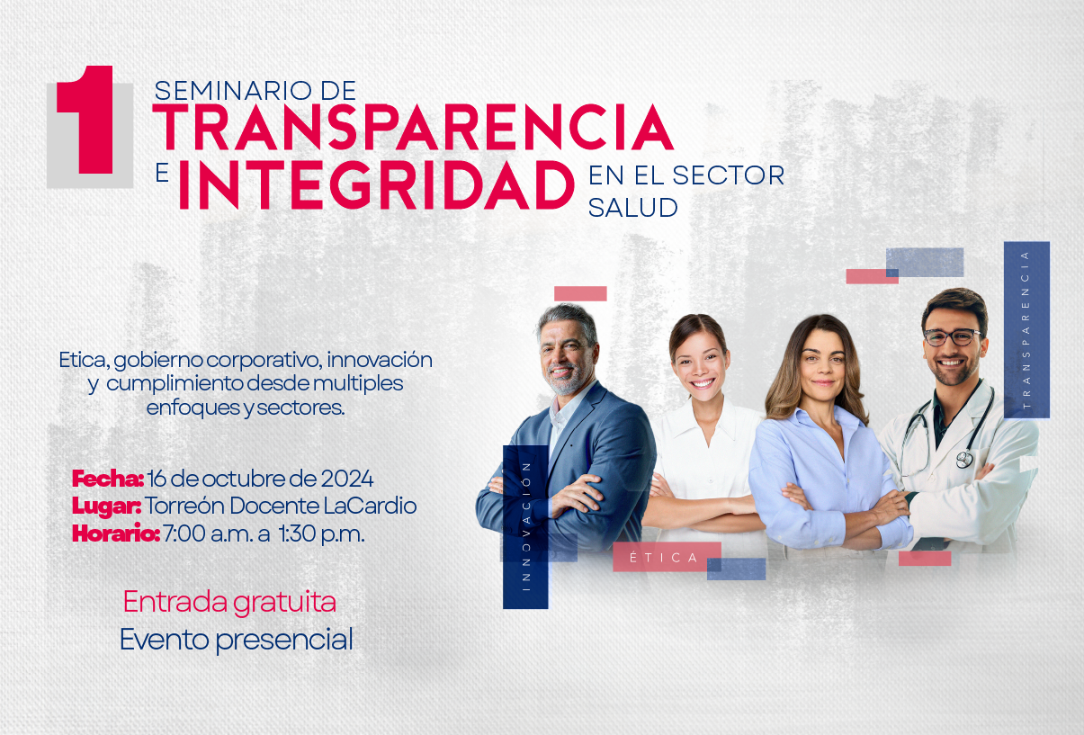 1º Seminario de Transparencia e Integridad en el Sector Salud