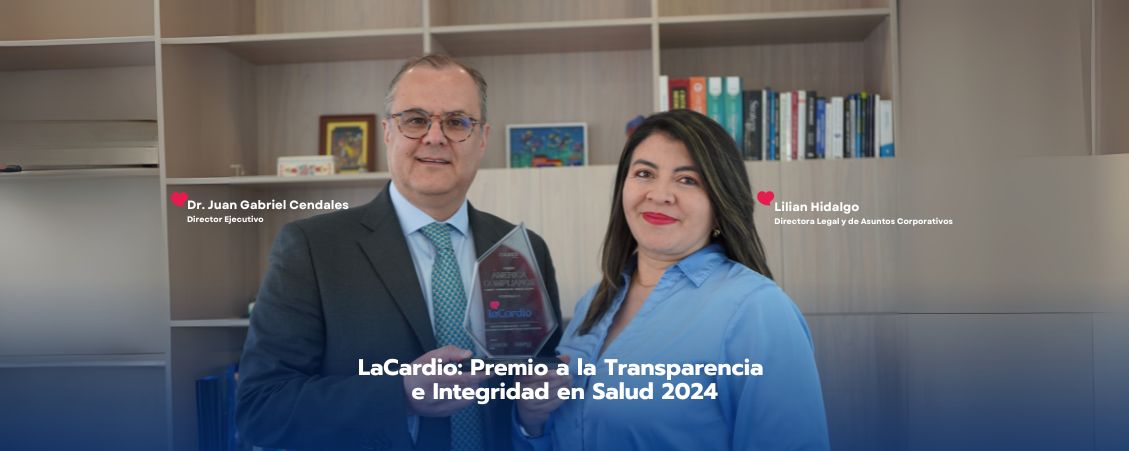 Para nosotros, la integridad no es un tema aislado; es una realidad que vivimos y promovemos día a día. Desde nuestra línea de integridad y nuestro Comité de Conducta, hasta nuestro código de buen gobierno, ética y transparencia, hemos consolidado una estructura sólida que guía a todos los que forman parte de LaCardio: colaboradores, proveedores, donantes y voluntarios. La articulación entre estos actores nos permite avanzar hacia un objetivo común: garantizar que cada decisión que tomamos priorice el bienestar de nuestros pacientes. - LaCardio 